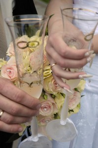 Свадебный маникюр невесты